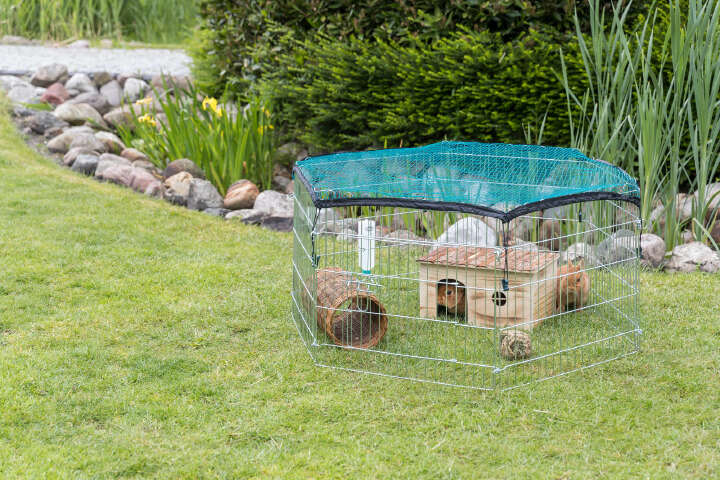 TRIXIE natura Freilaufgehege mit Schutznetz